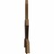 Ekena Millwork Davenport Rough Sawn Timber Gable Bracket, Western Red Cedar, 72"W x 39"H x 2"D x 6"F, 13/12 Pitch GBW072X39X0206DAV00RWR - alternate 2